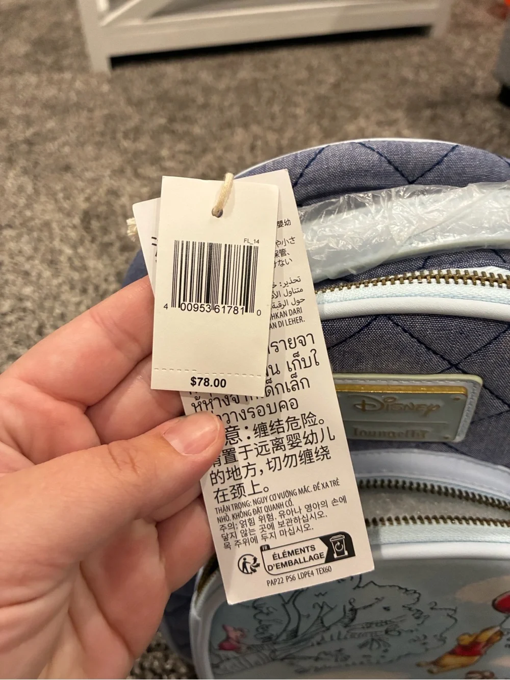 Disney x Loungefly Winnie the Pooh Backpack